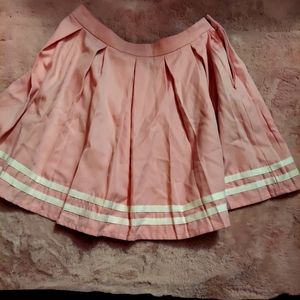 Pink skater skirt large